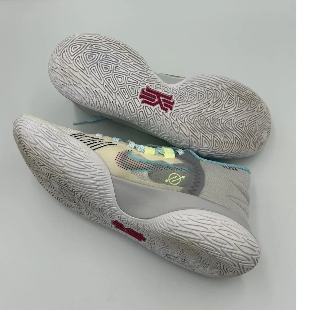 Nike Kyrie Flytrap 5 1 World 1 People White Lime Glow CZ4100-102‎ Mens 6.5